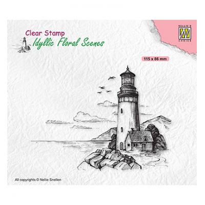 Nellie's Choice Clear Stamp - Light House